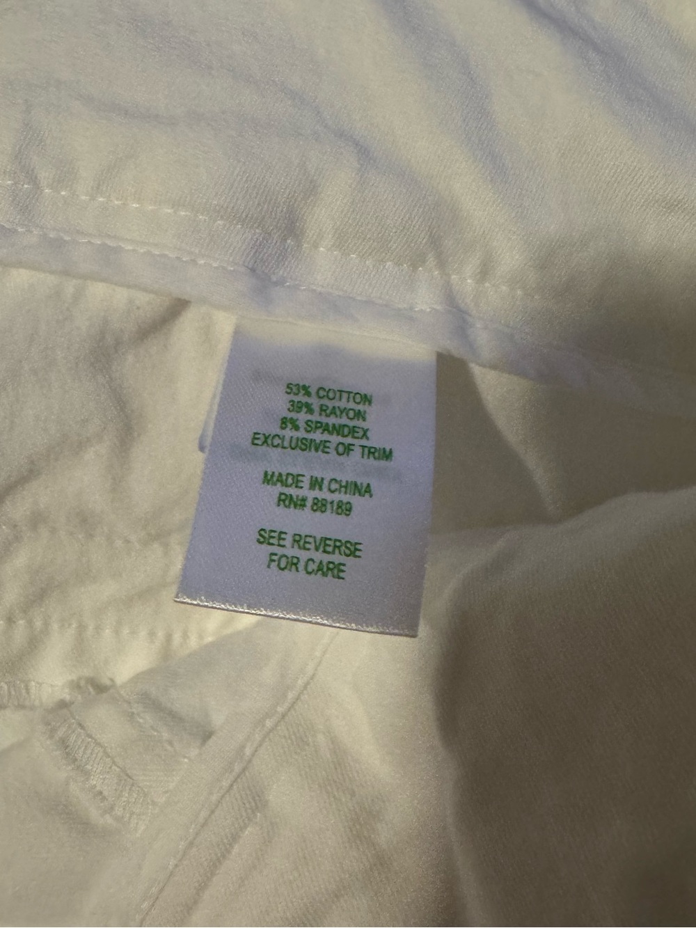 Lilly Pulitzer Jet Set Trouser Pants in Resort White sz 12 - Picture 6 of 6